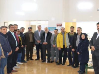 اهدا خون توسط شهردار و پرسنل شهرداری آباده