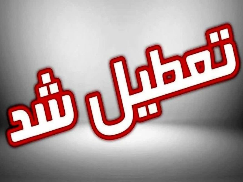 استان فارس چهارشنبه دهم دی ماه تعطیل شد