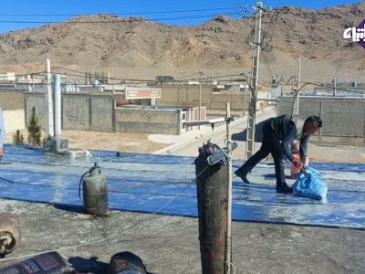 ایزوگام منازل محروم در آباده