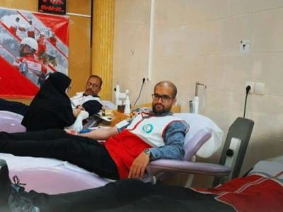 ۶۵واحد خون سالم ارمغان داوطلبان آباده