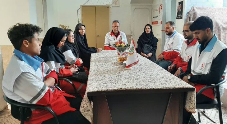 هفدهمین خانه هلال احمر آباده افتتاح شد