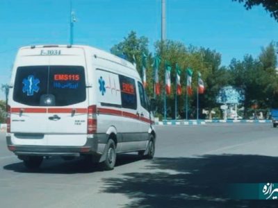 احیای موفق بیمار دچار ایست قلبی در آباده