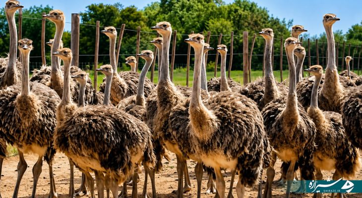 آباده پیشتاز تولید گوشت شترمرغ در فارس